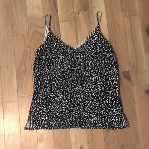Reversible Black & White Pattern Tank